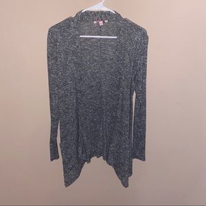 Gray and White Candies Cardigan